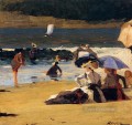 By the Shore Realism marine painter Winslow Homer